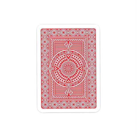 Modiano Platinum Poker Jumbo Single Deck - Red