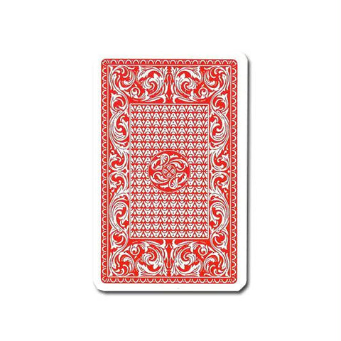 100% Plastic Red Skat Playing Card Deck