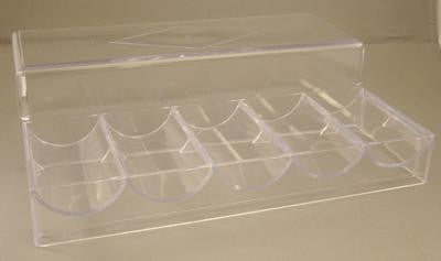 Acrylic Chip Tray WITH Lid