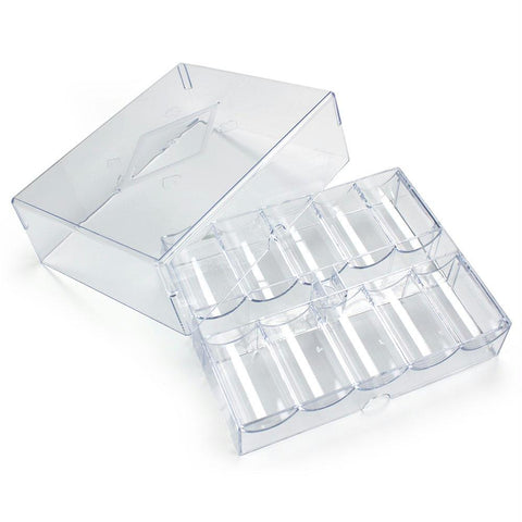 200 Ct Acrylic Chip Tray WITH Lid