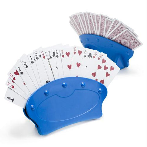 Set of Two Hands-Free Playing Card Holders