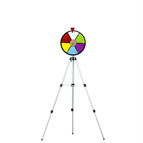 12" Color Dry Erase Prize Wheel w- Floor Stand