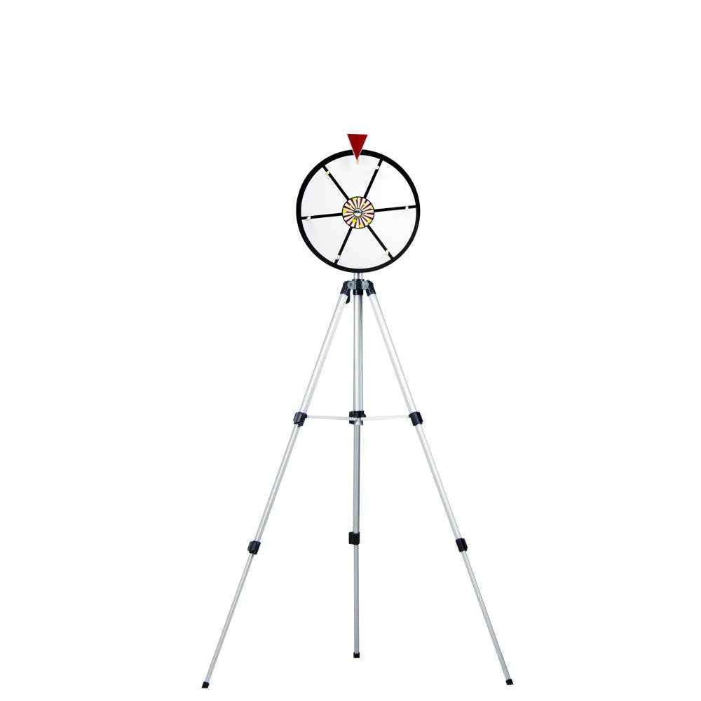 12" White Dry Erase Prize Wheel w- Floor Stand