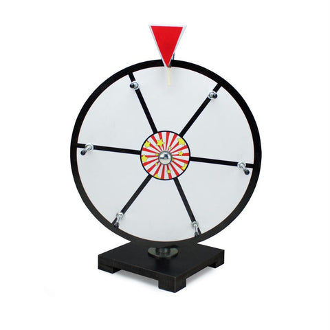 12" White Dry Erase Prize Wheel