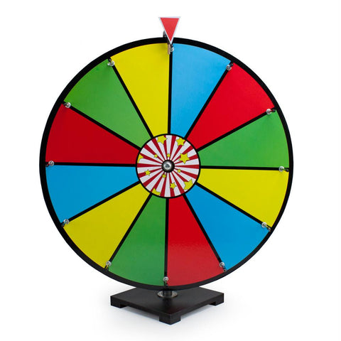 24" Color Dry Erase Prize Wheel