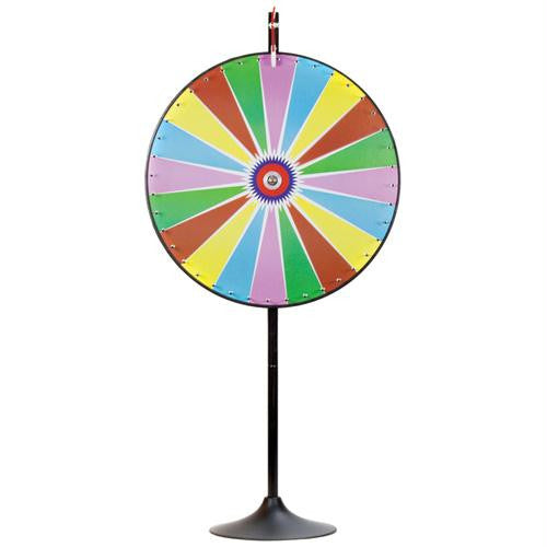 36" Dry Erase Color Prize Wheel w-Extension Base