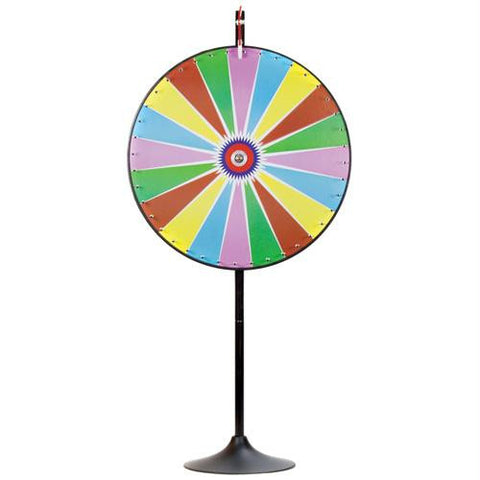 36" Dry Erase Color Prize Wheel w-Extension Base