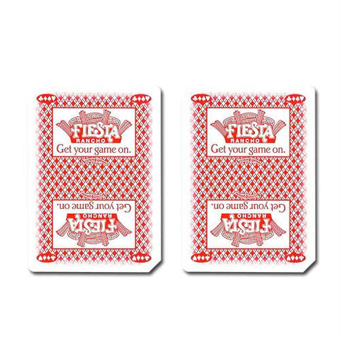 Single Deck Used in Casino Playing Cards - Fiesta Rancho