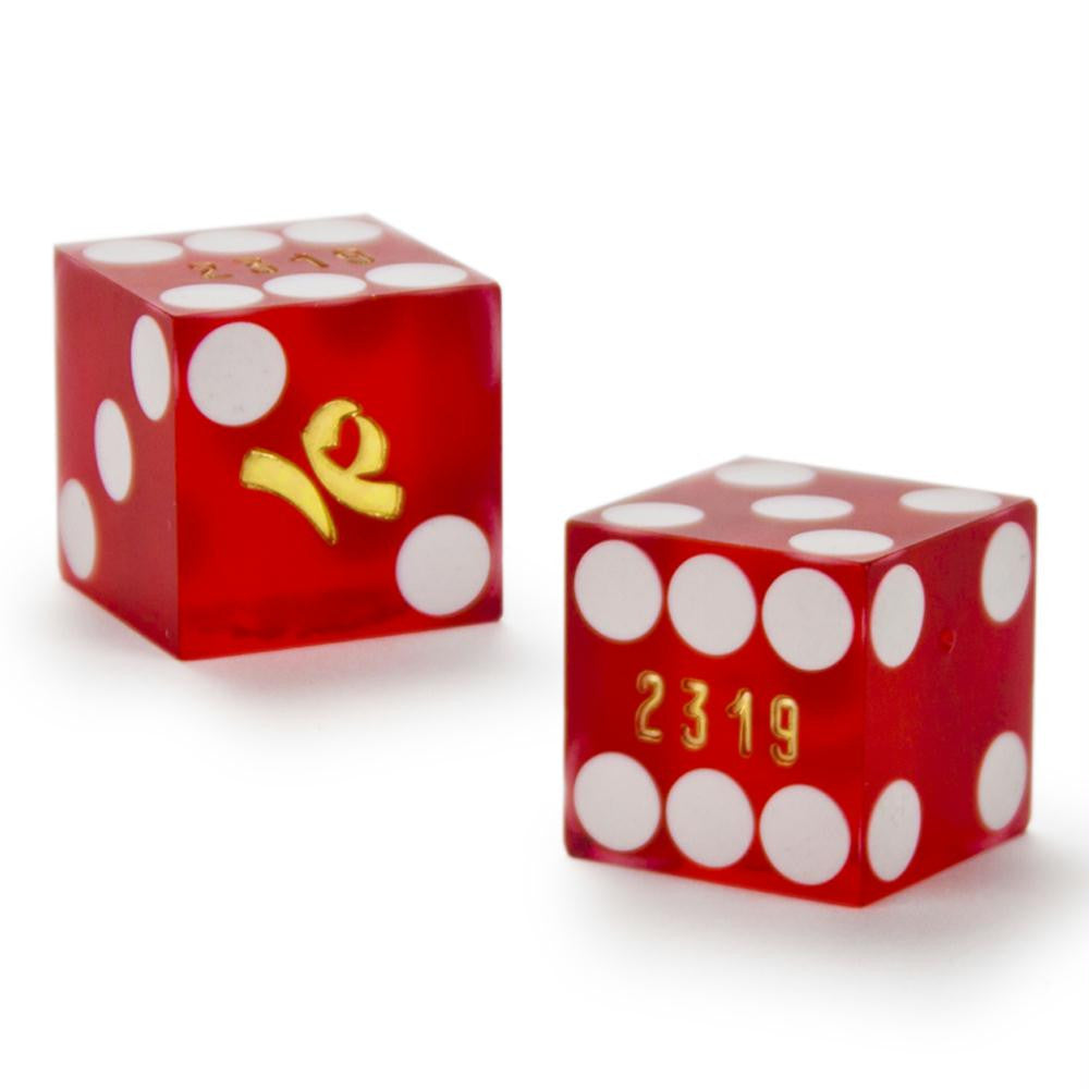 Pair (2) of Imperial Palace 19 MM Official Casino Dice