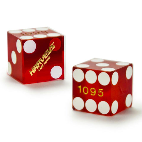 Copy Pair (2) of Harveys 19 MM Official Casino Dice