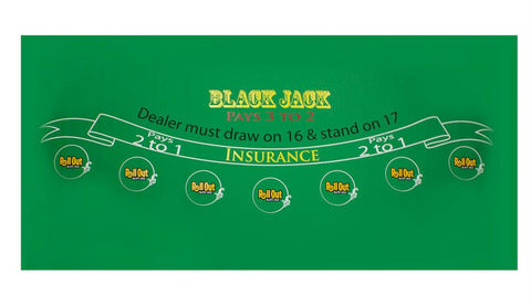 Rollout Gaming Blackjack Table Top