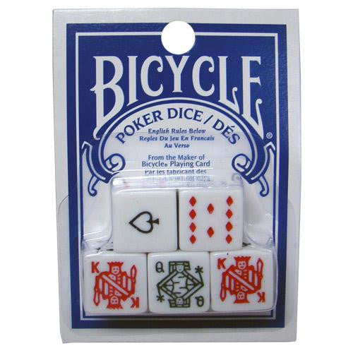 Bicycle Poker Dice Packs - 100 Dice