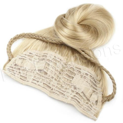 #24 Light Blonde - 20 inch Braided Tiara