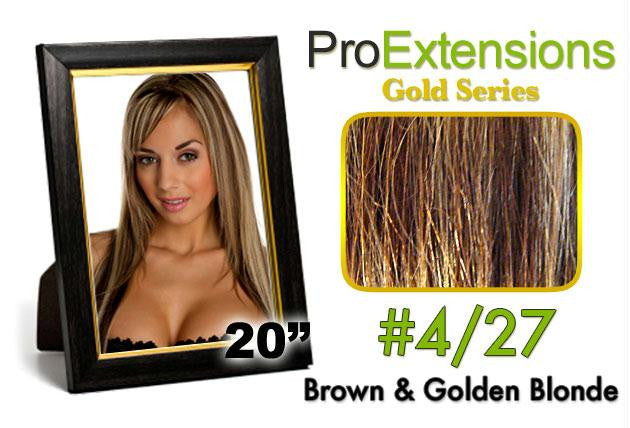 #4-27 Brown w-Blonde Highlights Pro Cute