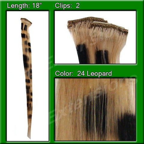 Blonde Leopard Highlight Streak Pack