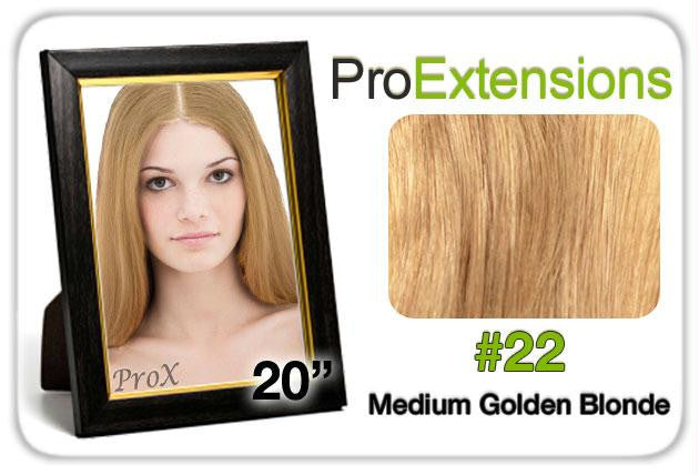 Pro Lace 20", #22 Medium Golden Blonde