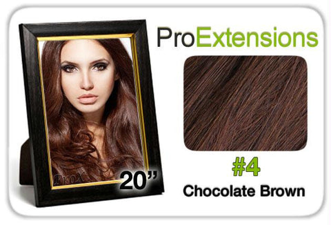 Pro Lace 20", #4 Chocolate Brown