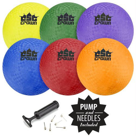 Set of Six (8.5") Playground Balls