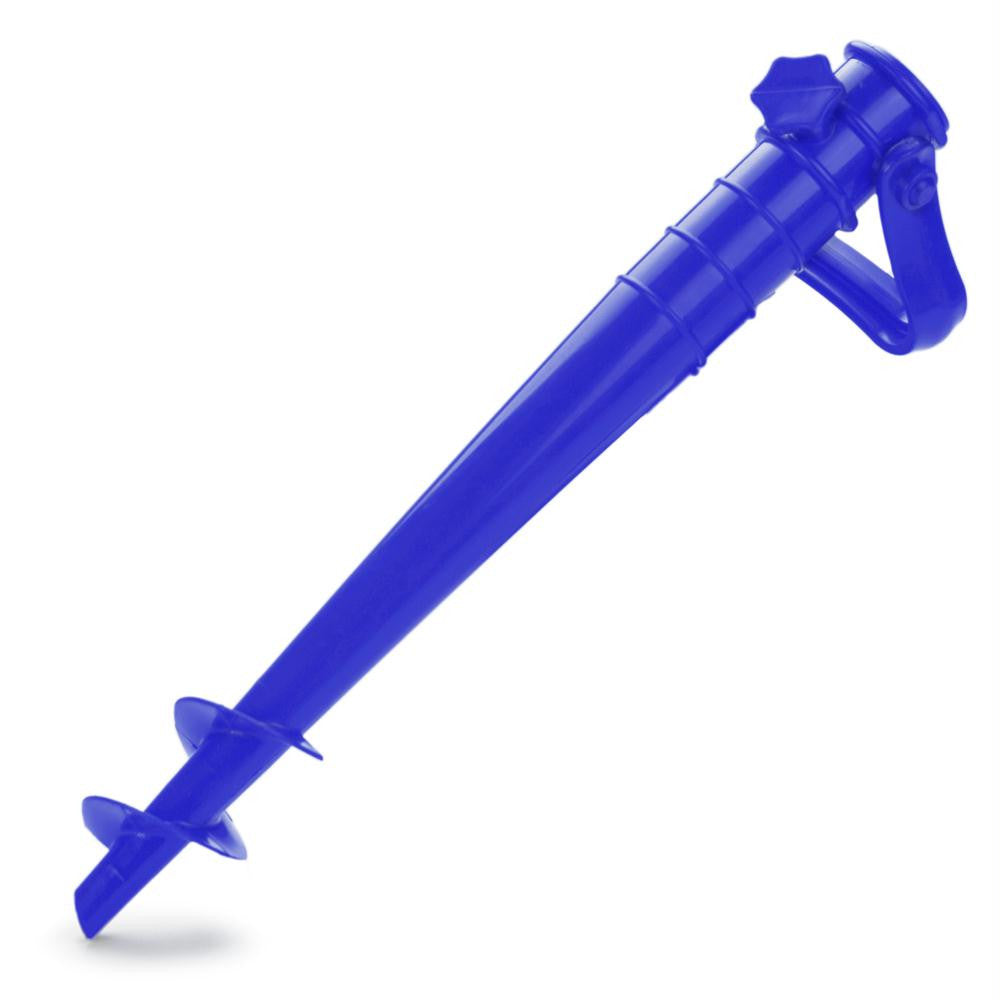 Plastic Beach Umbrella Sand Anchor, Blue