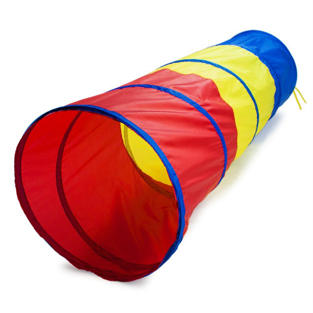 6 Foot Multi-Color Children's Exploration Pop-Up Tunnel