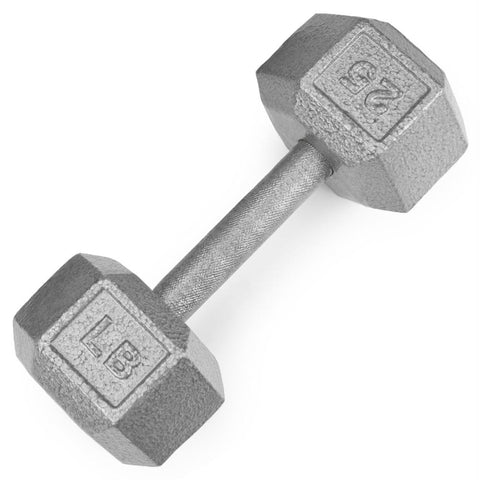 25lb Cast Iron Hex Dumbbell