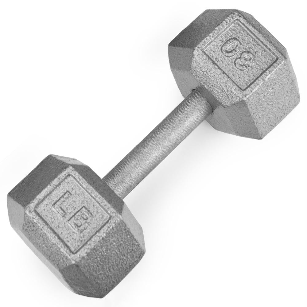 30lb Cast Iron Hex Dumbbell