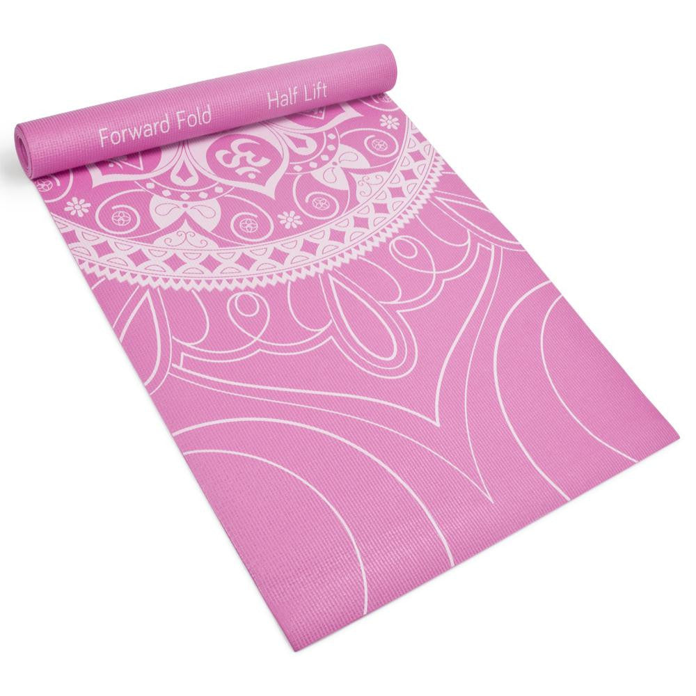 3mm Coral Premium Printed Yoga Mat