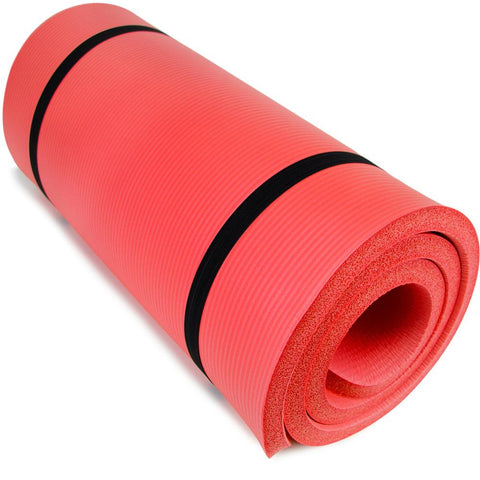 Ultra Thick 1" Yoga Cloud, Red