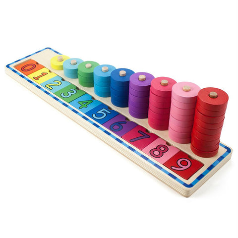 Colorful Counting Number Stacker