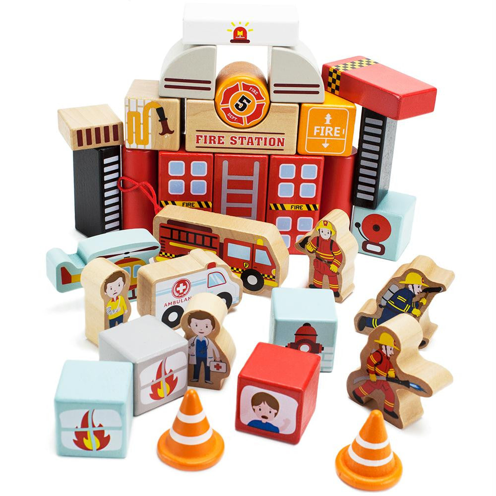 Elm Street Fire Station Playset