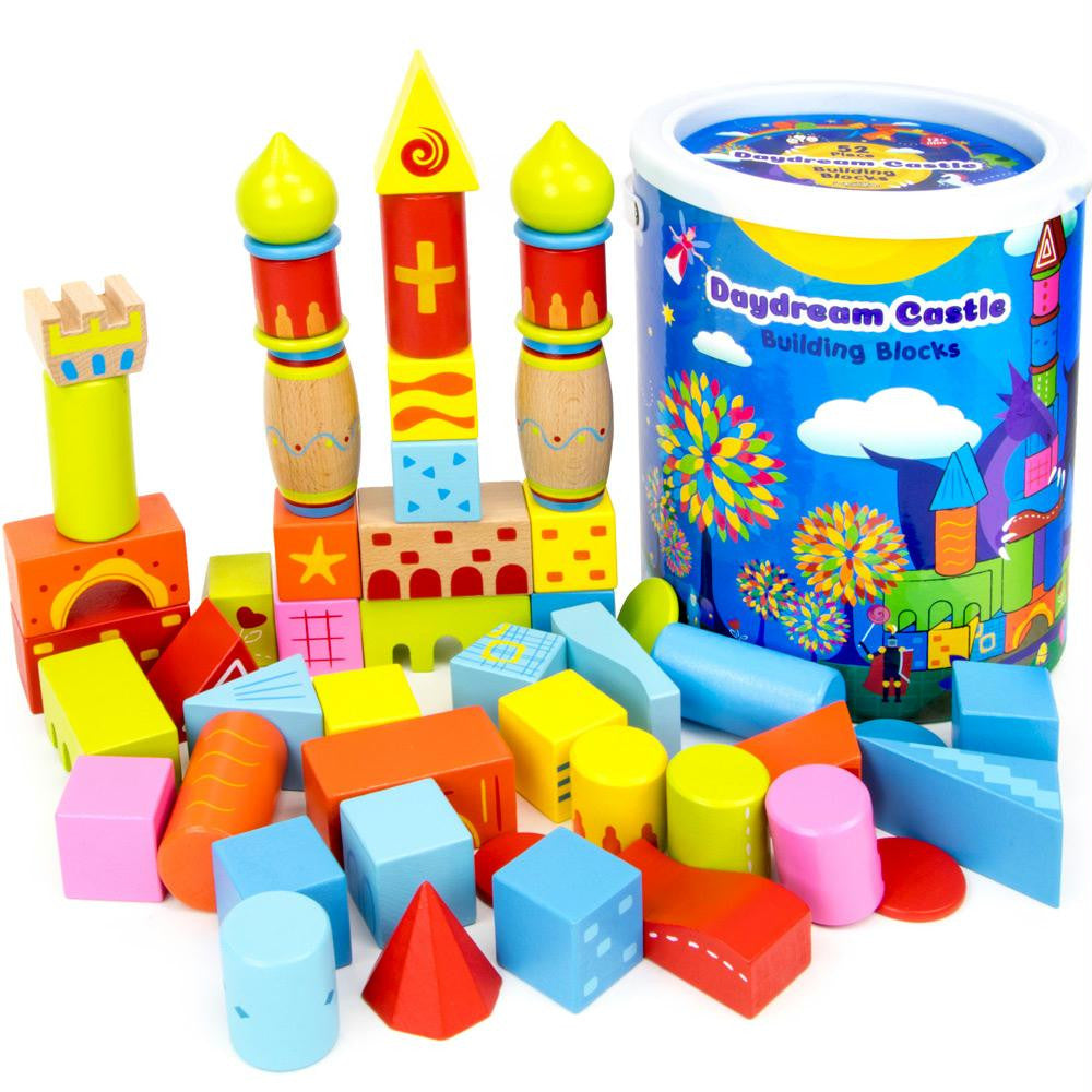 52-piece Daydream Castle Building Blocks