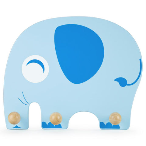 Wooden Elephant Clothing Rack