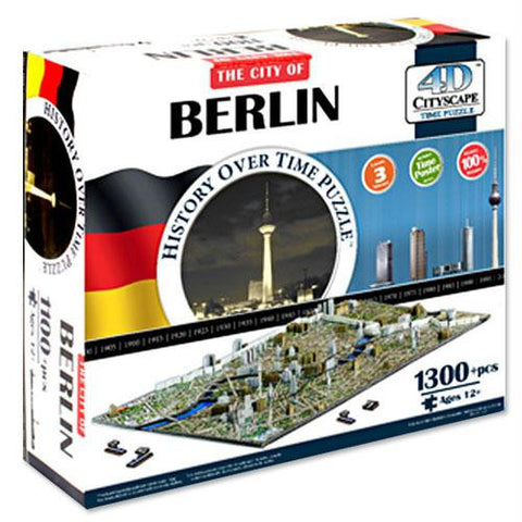 4D Berlin, Germany Cityscape Time Puzzle