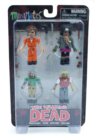 Walking Dead Prison Outbreak Minimates Box Set