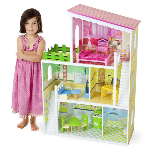 Wooden Wonders Living Large! Modern Doll House