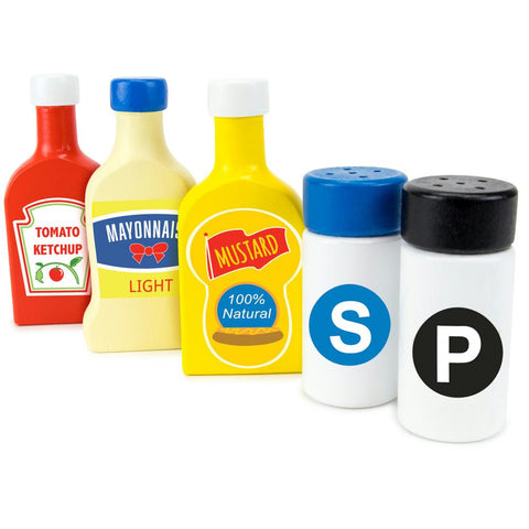 Backyard Barbecue Condiments Set