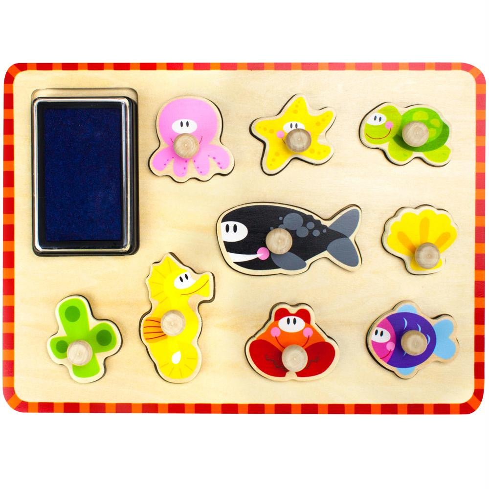 Puzzle Stampers Marine Animals