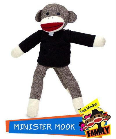 Minister Mook from The Sock Monkey Family