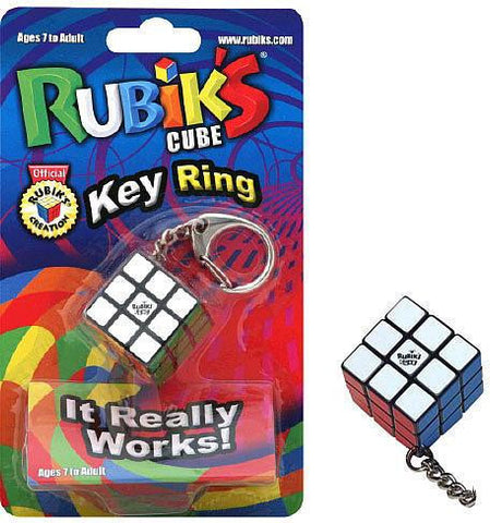 Rubik's Cube Key Ring