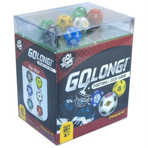 GoLong Football Dice Game - Travel Edition