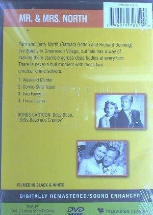 MR. AND MRS. NORTH - 4 CLASSIC TV  MOVIE