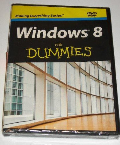 WINDOWS 8 FOR DUMMIES TRAINING DVD MOVIE